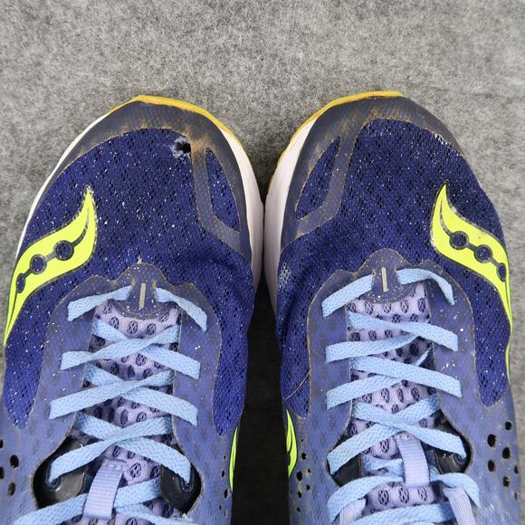 Saucony Shoes Womens 9.5 Athletic Trainer Running Kinvara 8 Sneaker Blue Sport - Picture 7 of 11